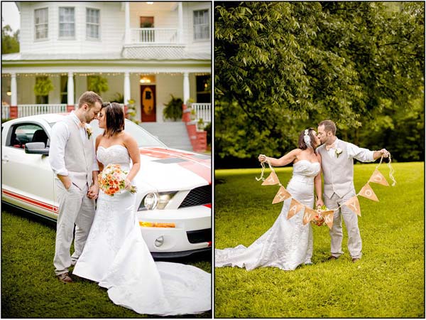 Real Atlanta Wedding: Tera and Allen's Colorful Day at The McGarity House