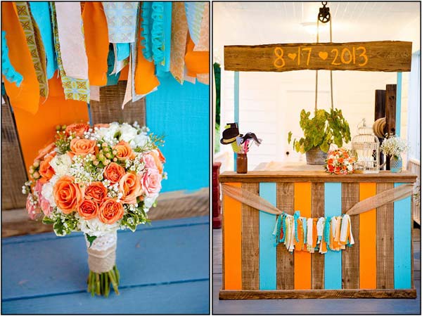 Real Atlanta Wedding: Tera and Allen's Colorful Day at The McGarity House